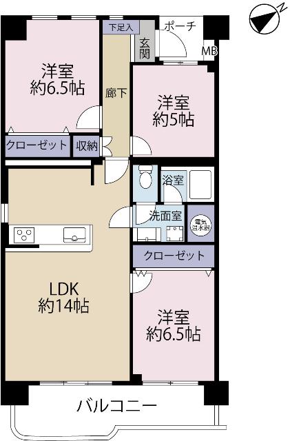 間取図です