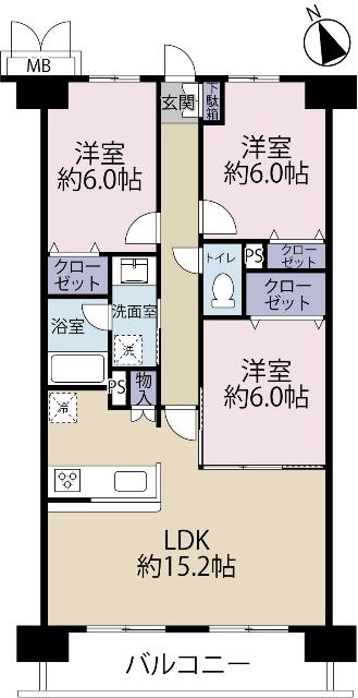 間取り図です