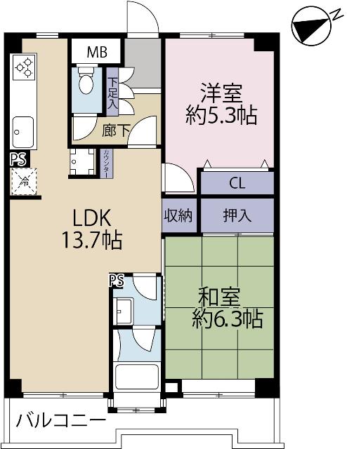 間取り図です
