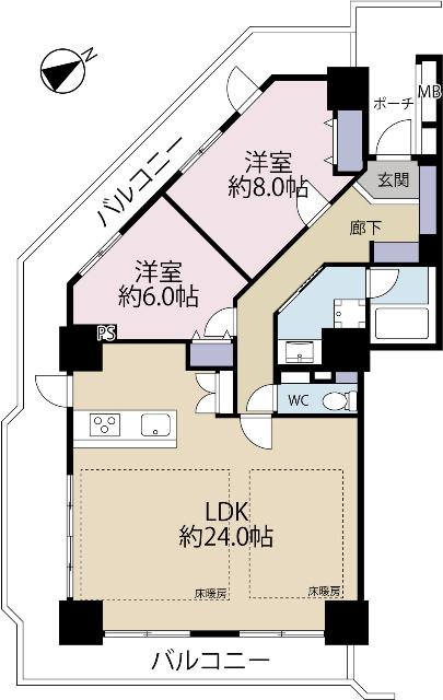 間取り図です