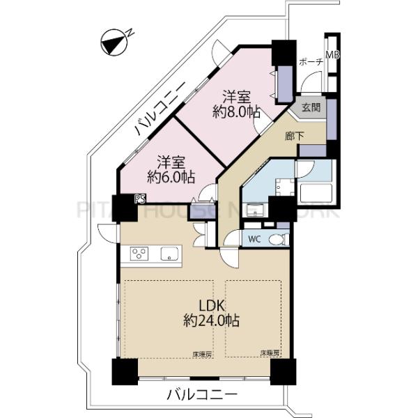 間取り図です