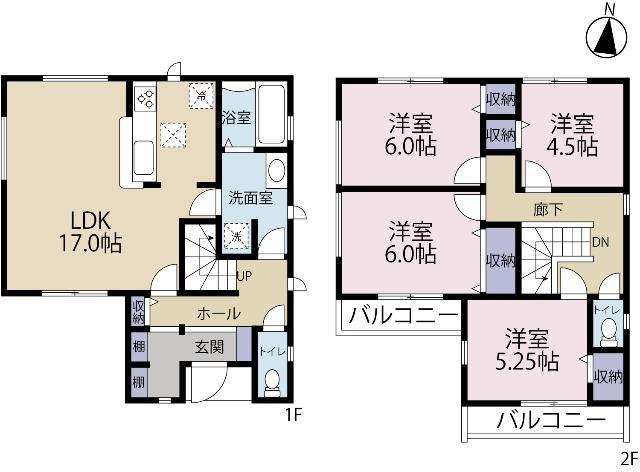 間取図です