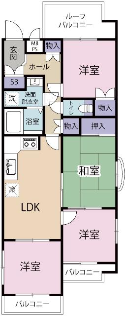 間取り図です