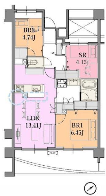 間取り図です
