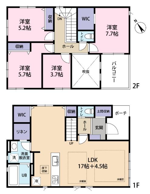 間取り図です