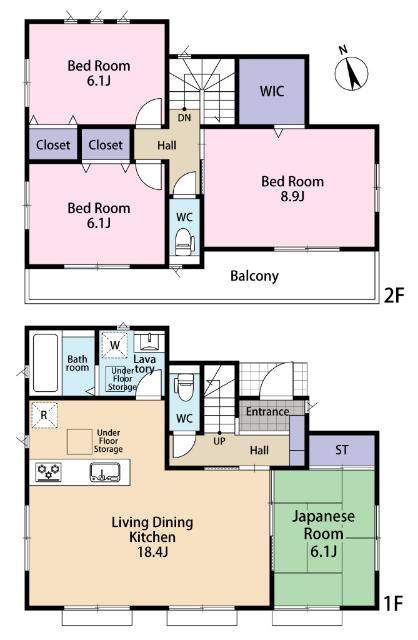 間取り図です