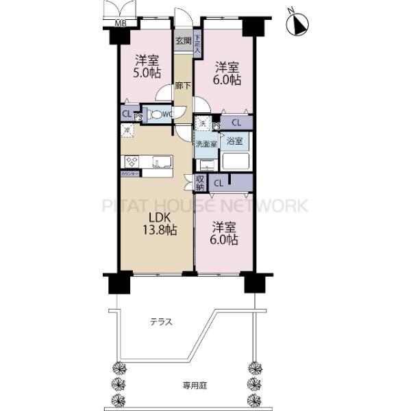間取り図です