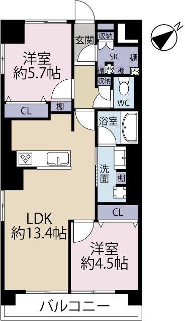 間取り図です