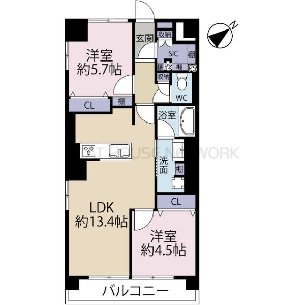 間取り図です