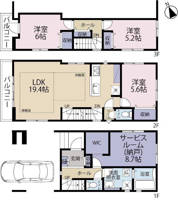間取り図です
