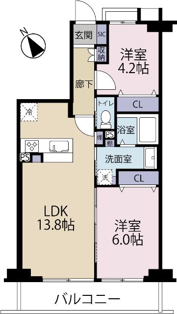 間取り図です
