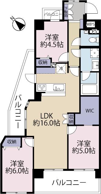 間取図です