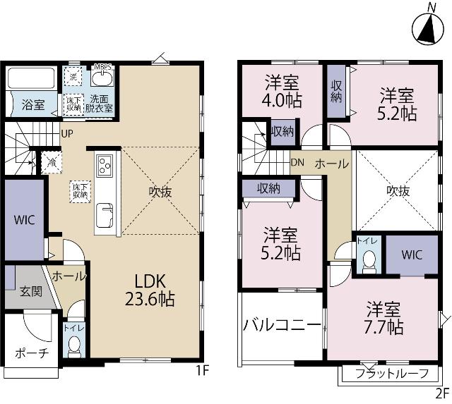 間取り図です