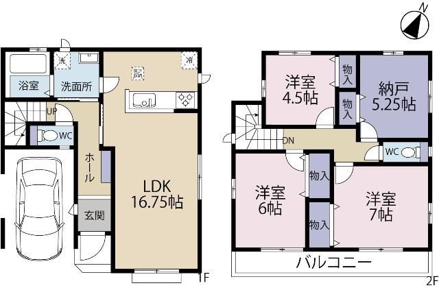 間取図です