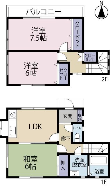間取り図です