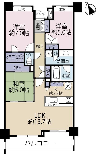 間取り図です