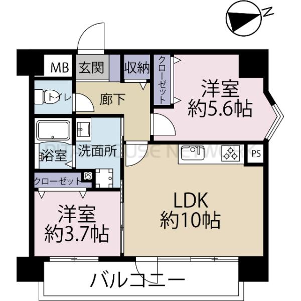 間取図です