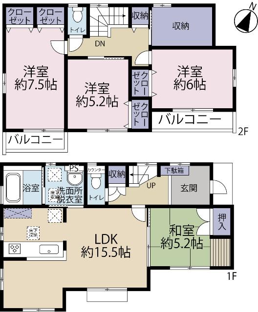 間取図です