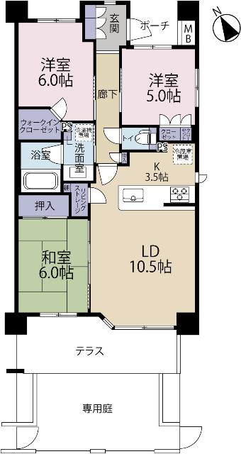 間取り図です