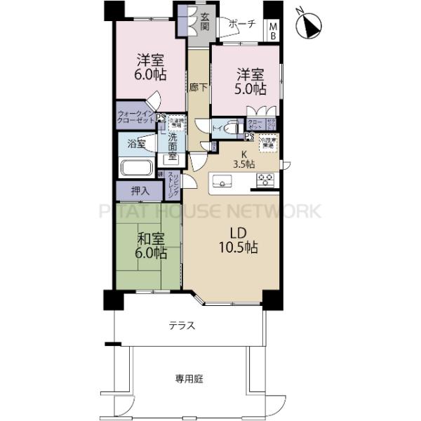 間取り図です
