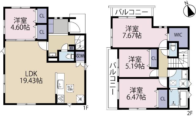 間取り図です