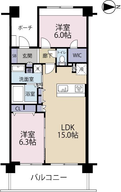 間取り図です