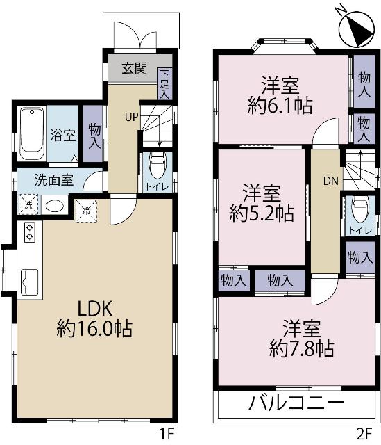 間取り図です