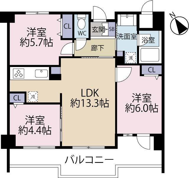 間取り図です