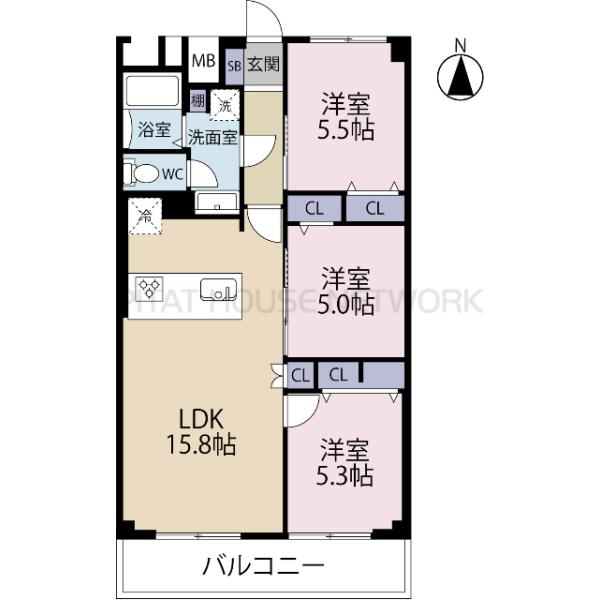 間取り図です