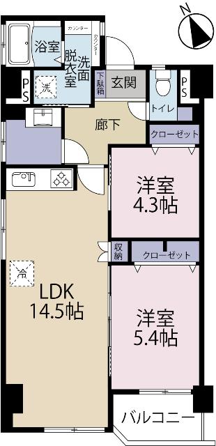 間取図です