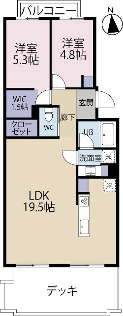 間取り図です