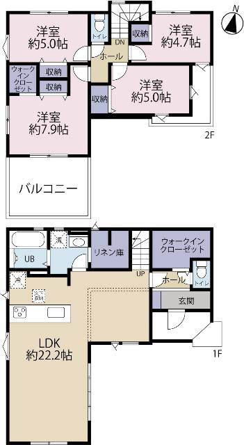 間取り図です