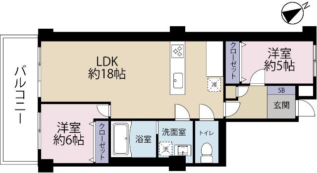 間取り図です
