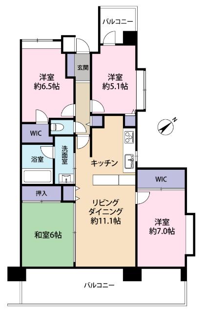 間取り図です