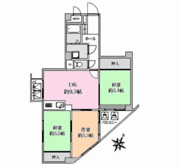 間取図です