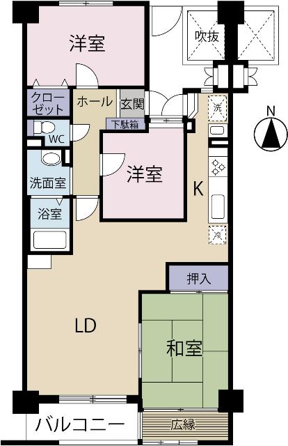 間取り図です