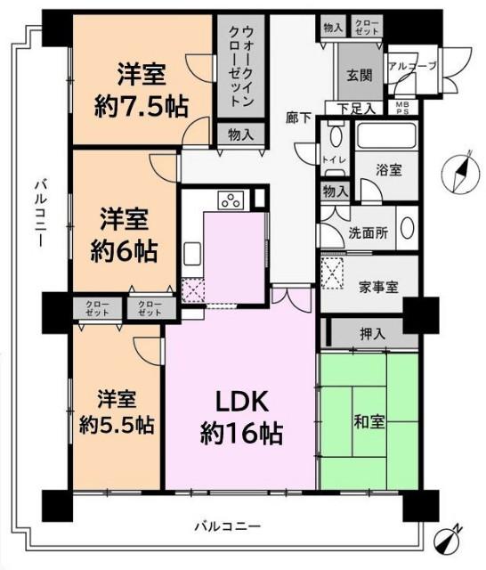 間取り図です