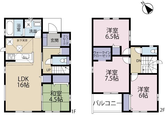 間取り図です