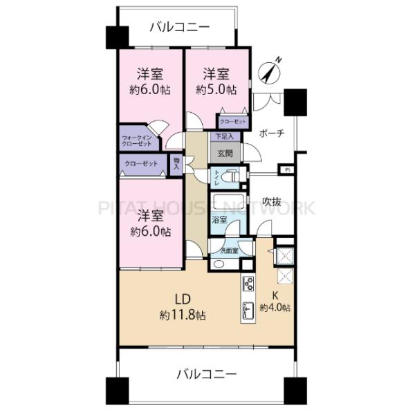 間取図です