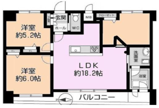 間取り図です