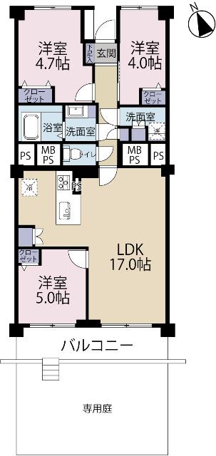 間取り図です