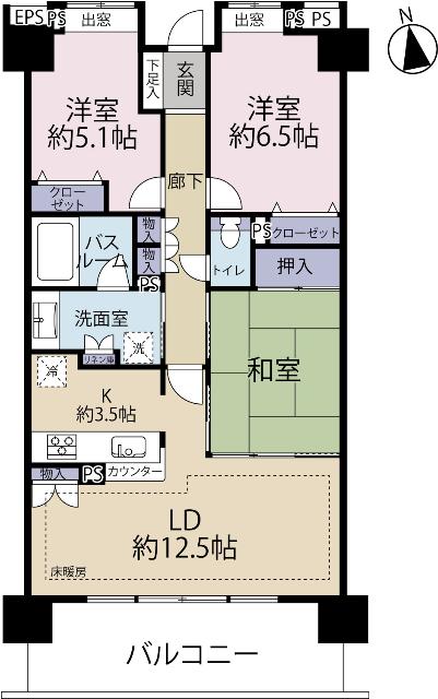 間取り図です