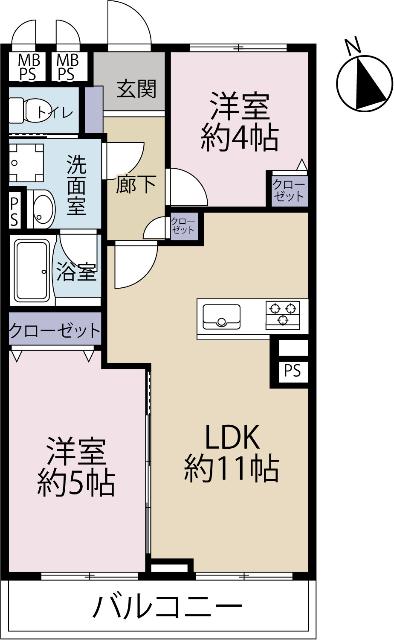 間取り図です
