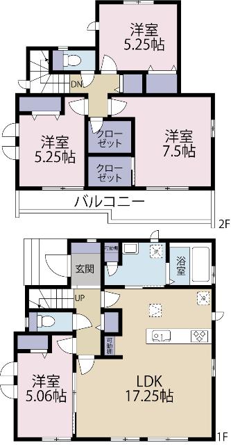 間取り図です