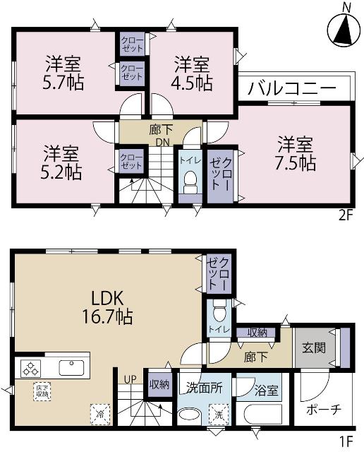 間取り図です