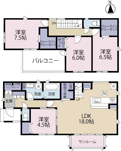 間取り図です