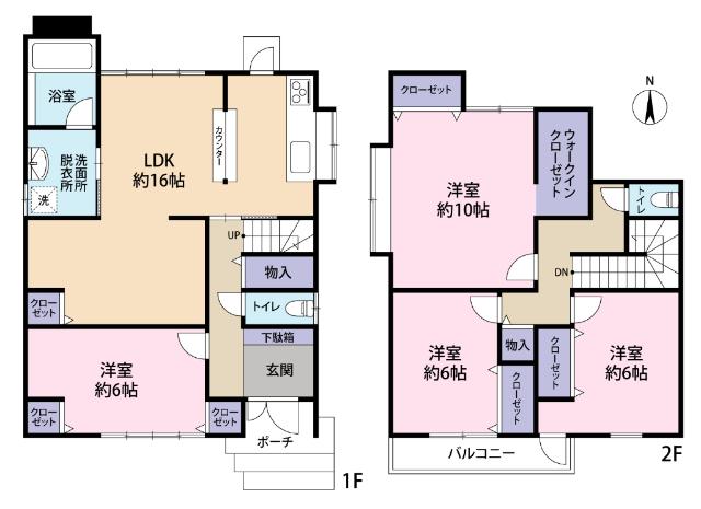 間取り図です