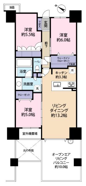 間取り図です