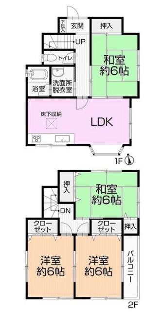 間取り図です
