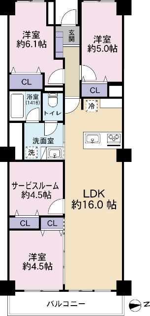 間取り図です
